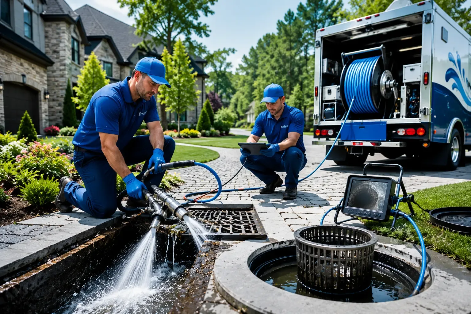 Local outdoor drain cleaning professionals in Athens, IL