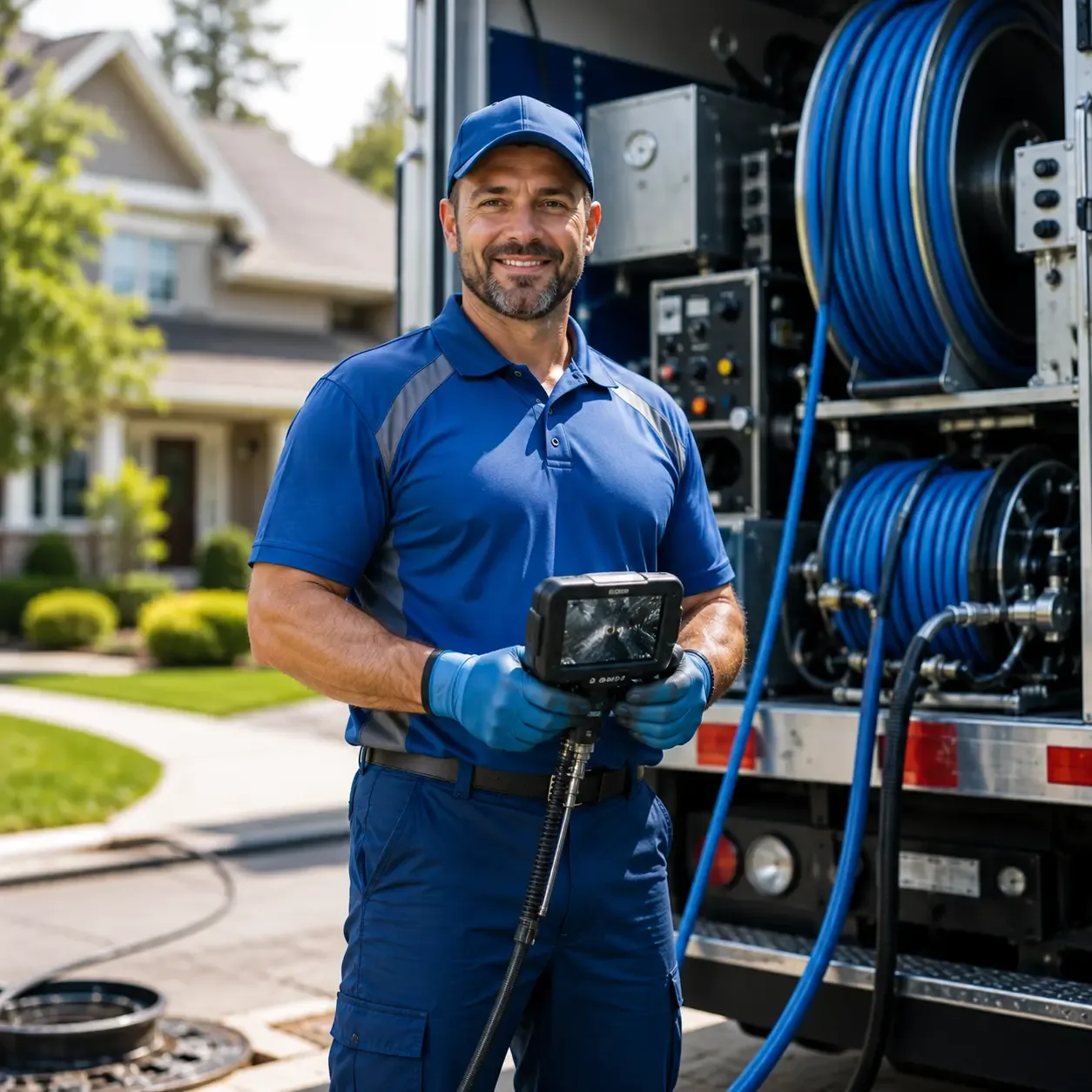 Local outdoor drain cleaning specialists in Athens, IL